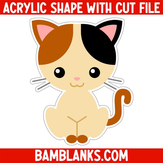 Cat - Acrylic Shape #032