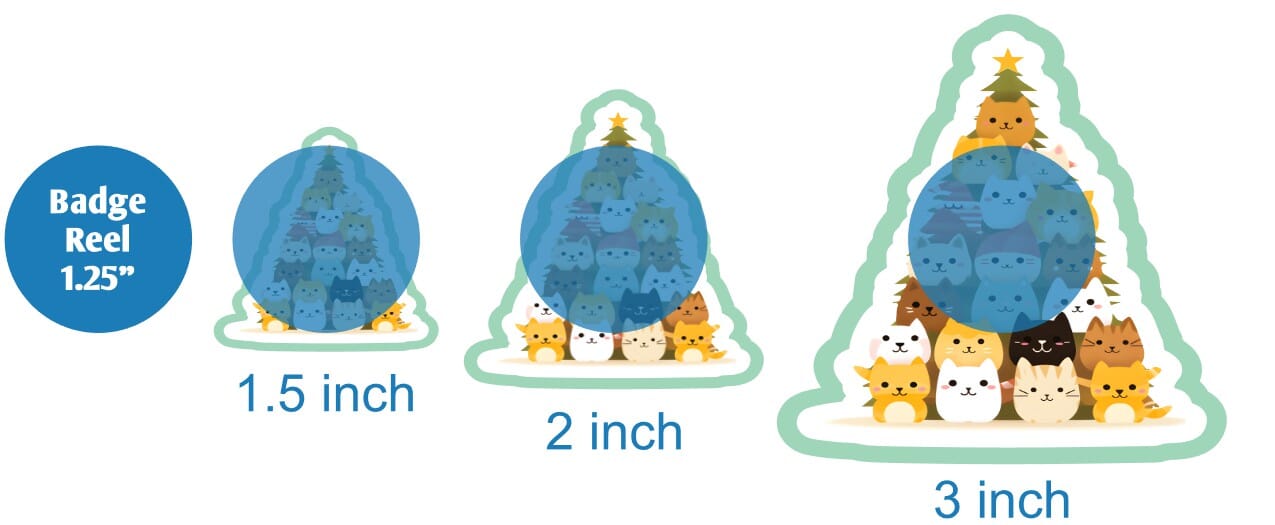 Cat Christmas Tree - DECAL AND ACRYLIC SHAPE #DA01458