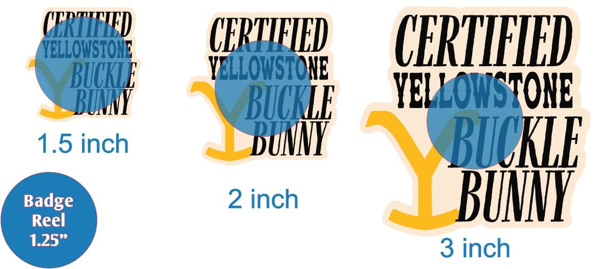 Certified YS Buckle Bunny - Acrylic Shape #1921
