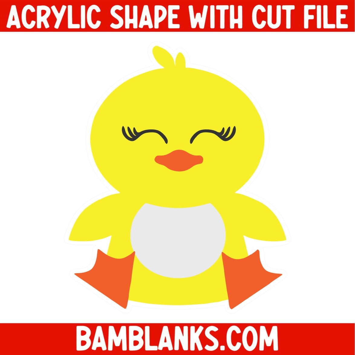 Chick - Acrylic Shape #453