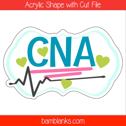 CNA - Acrylic Shape #1667