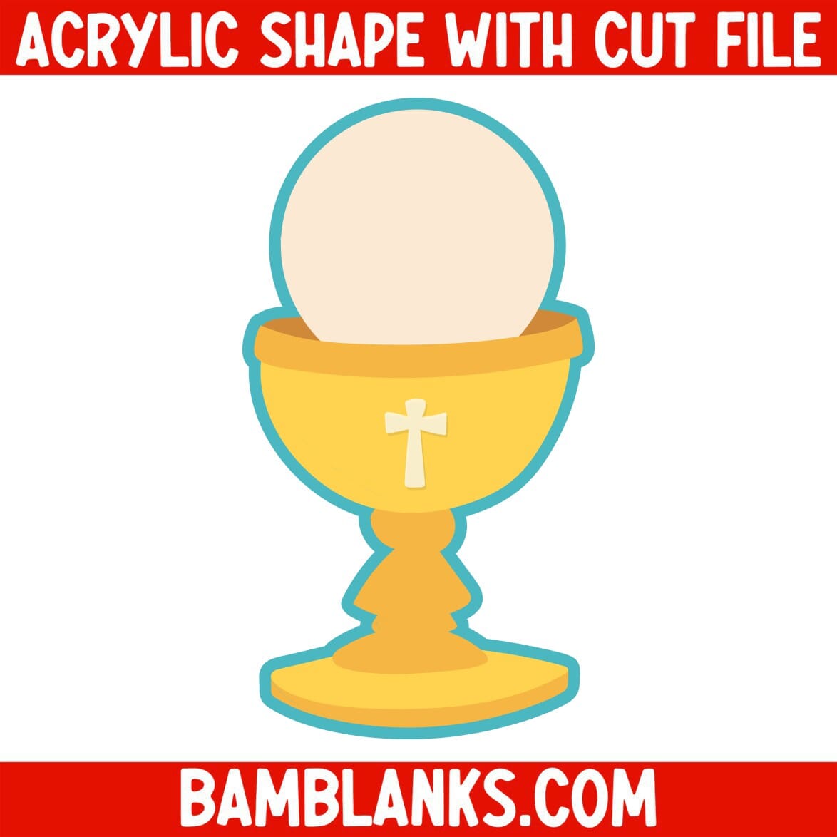 Communion Cup - Acrylic Shape #127