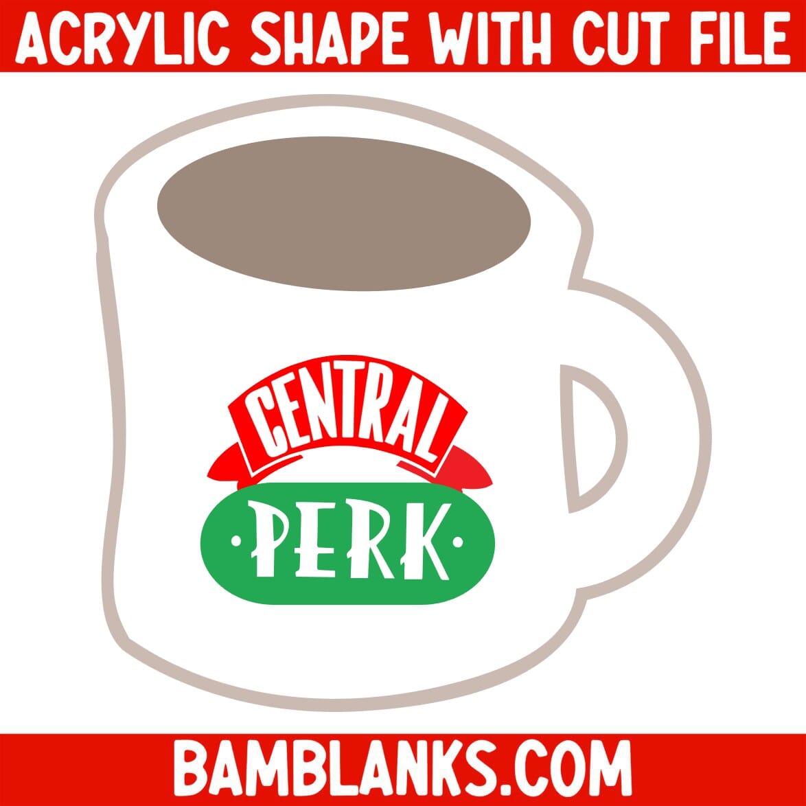 CP Mug - Acrylic Shape #1053