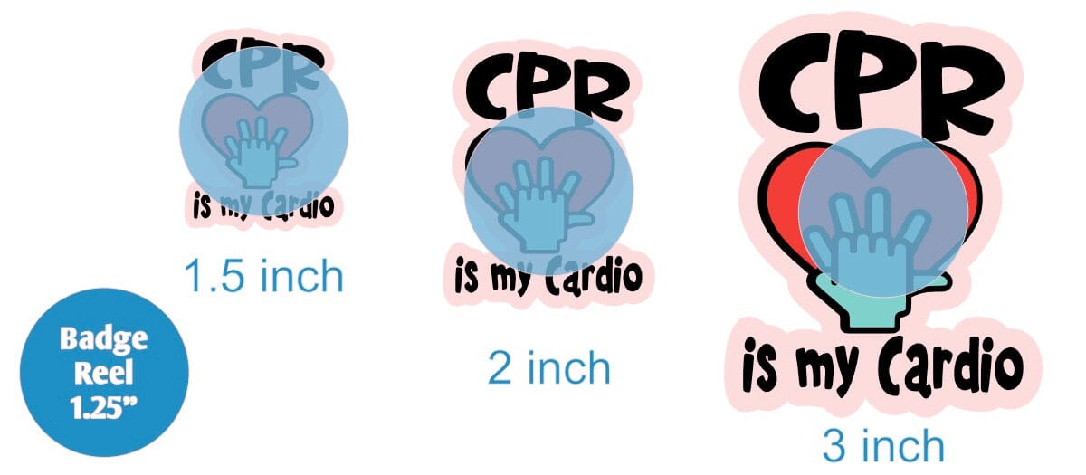CPR is my Cardio - Acrylic Shape #1499