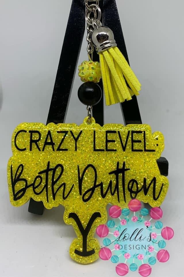 Crazy Level: Beth Dutton - Acrylic Shape #752