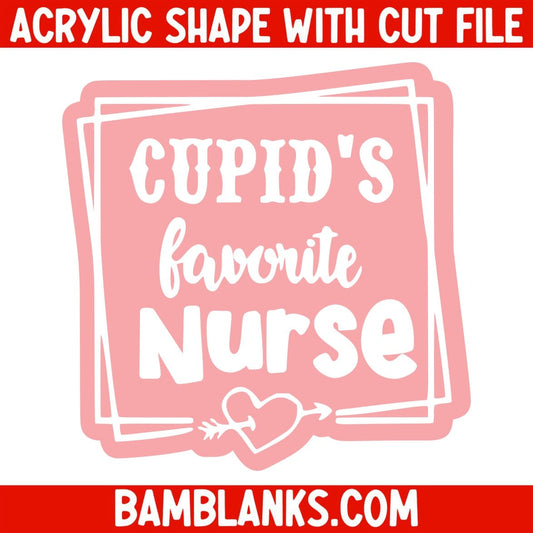 Cupids Favorite Anything - Acrylic Shape #1908