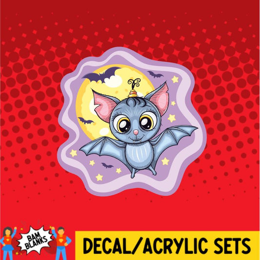 Cute Little Bat - DECAL AND ACRYLIC SHAPE #DA0095