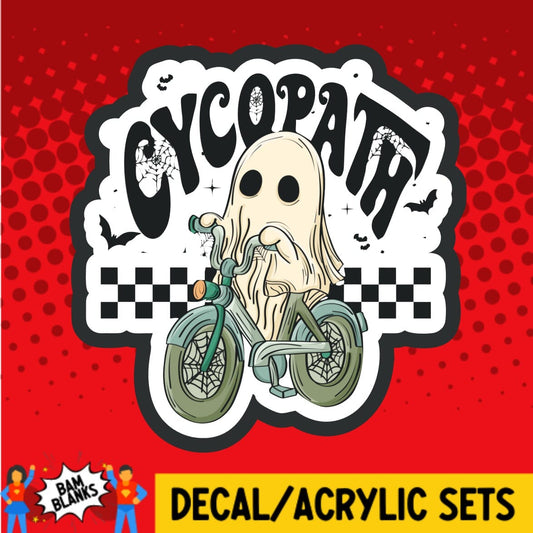 Cycopath - DECAL AND ACRYLIC SHAPE #DA01315