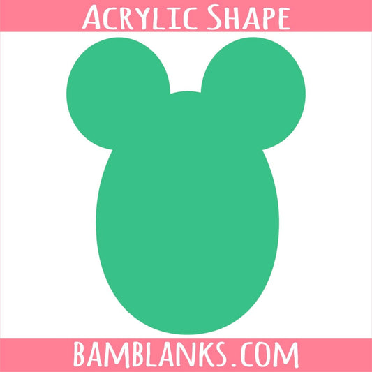 Easter Mouse Boy (Fan Art) - Acrylic Shape #1316
