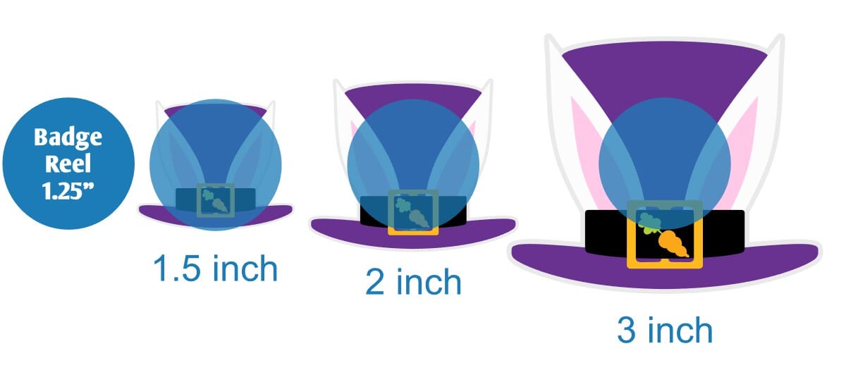 Easter Top Hat - Acrylic Shape #422