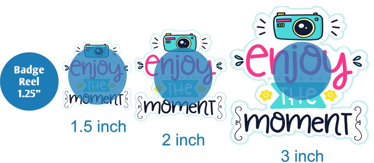 Enjoy the Moment - DECAL AND ACRYLIC SHAPE #DA0272