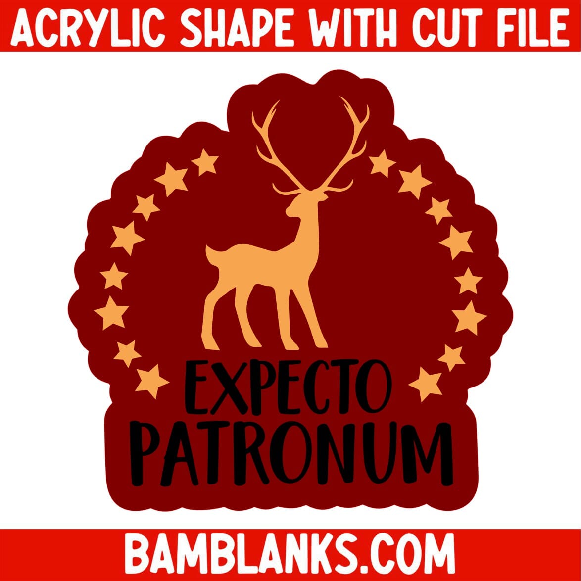 Expecto Patronum - Acrylic Shape #1054