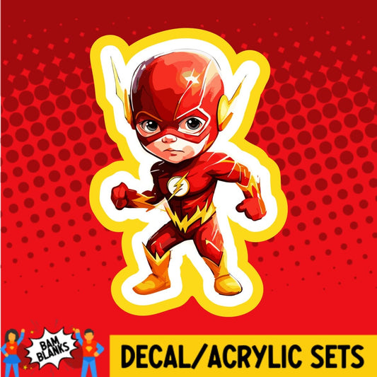 Fast Superhero 2 - DECAL AND ACRYLIC SHAPE #DA01431