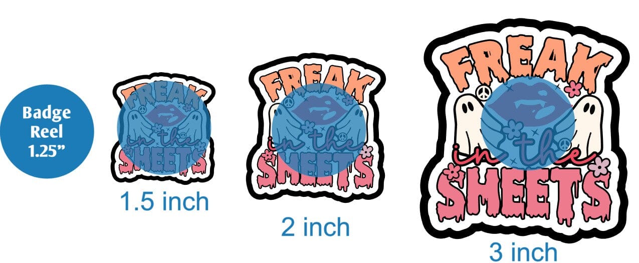 Freak in the Sheets - DECAL AND ACRYLIC SHAPE #DA01433