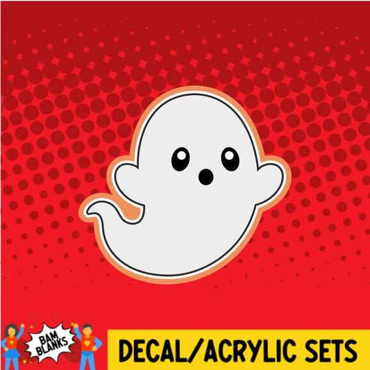 Ghost 2 - DECAL AND ACRYLIC SHAPE #DA0
