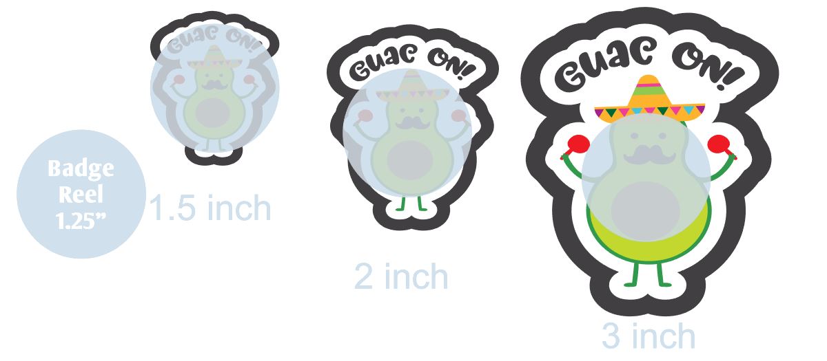 Guac on - DECAL AND ACRYLIC SHAPE #DA0735