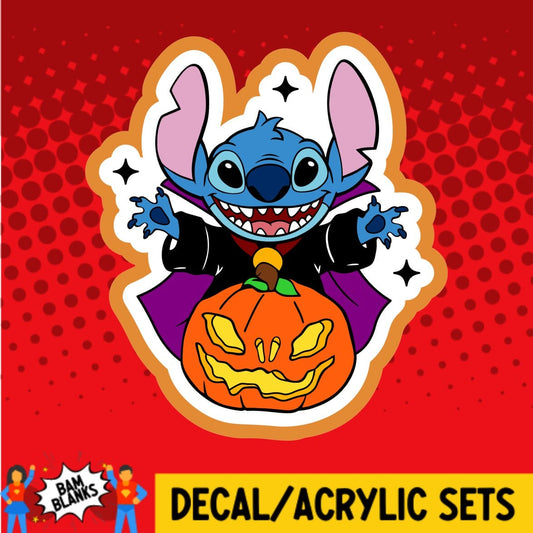 Halloween 626 - DECAL AND ACRYLIC SHAPE #DA01445