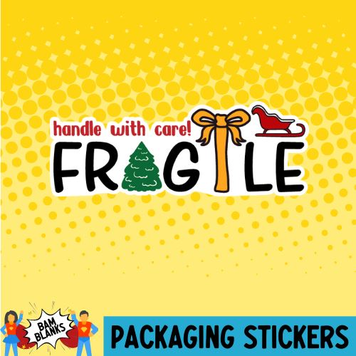 Handle With Care Fragile- Christmas #PS0069