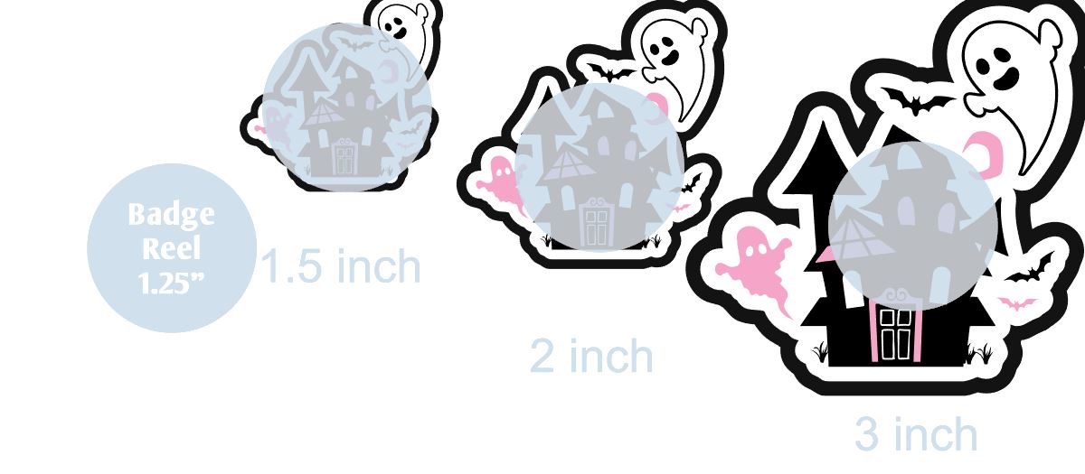 Haunted House - DECAL AND ACRYLIC SHAPE #DA01222