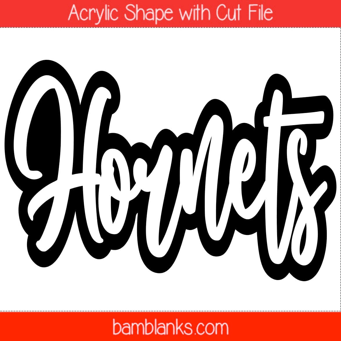 Hornets - Acrylic Shape #1526