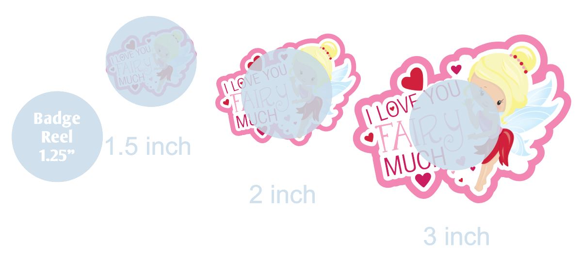 I Love You Fairy Much - DECAL AND ACRYLIC SHAPE #DA0616