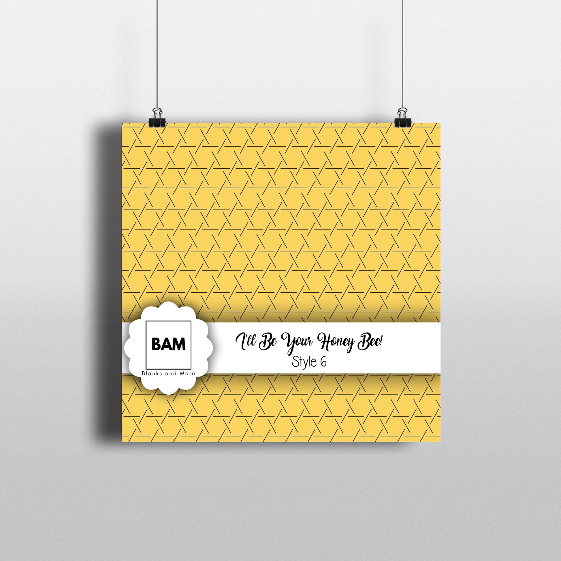I'll Be Your Honey Bee! - Pattern Vinyl #V0001