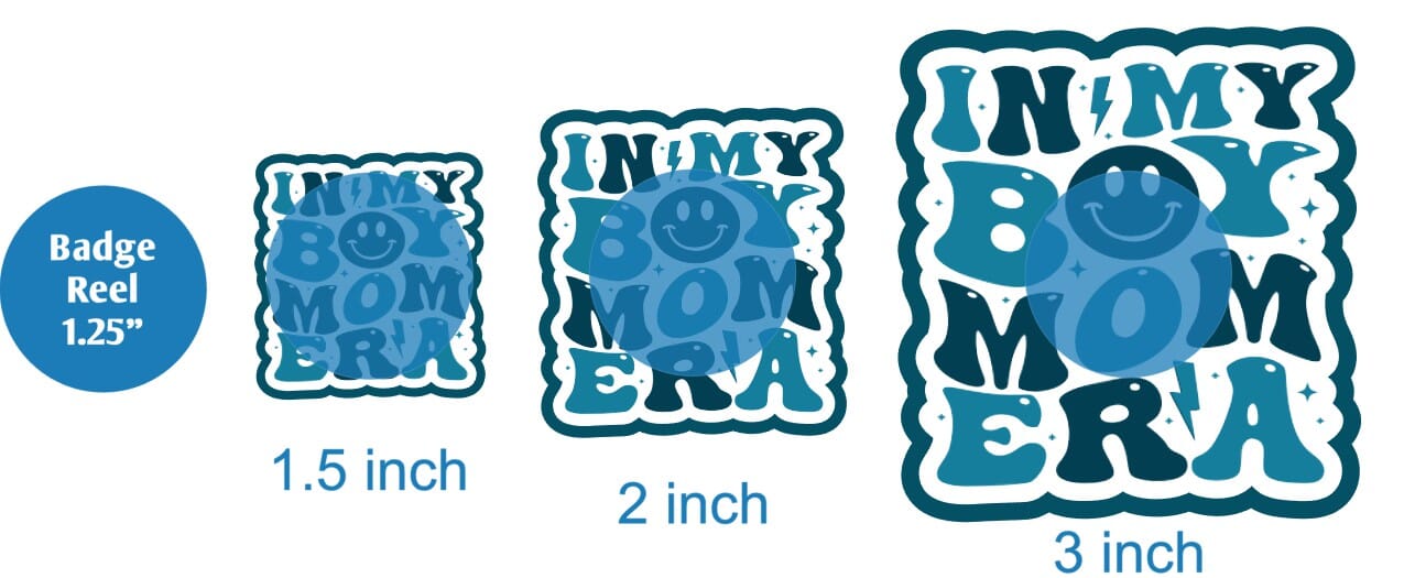 In My Boy Mom Era - DECAL AND ACRYLIC SHAPE #DA01388