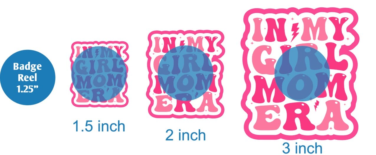 In My Girl Mom Era - DECAL AND ACRYLIC SHAPE #DA01389