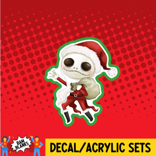 Jack Christmas - DECAL AND ACRYLIC SHAPE #DA0461