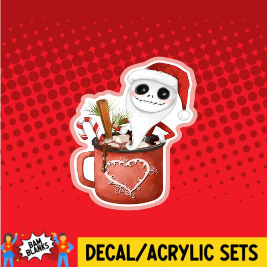 Jack Christmas Mug - DECAL AND ACRYLIC SHAPE #DA0474