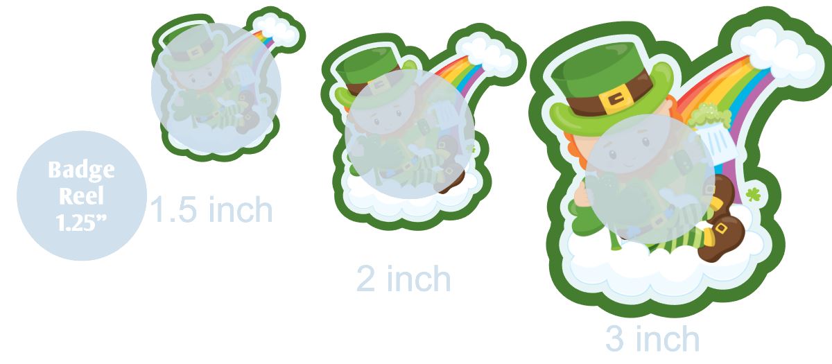 Leprechaun with Rainbow - DECAL AND ACRYLIC SHAPE #DA0633