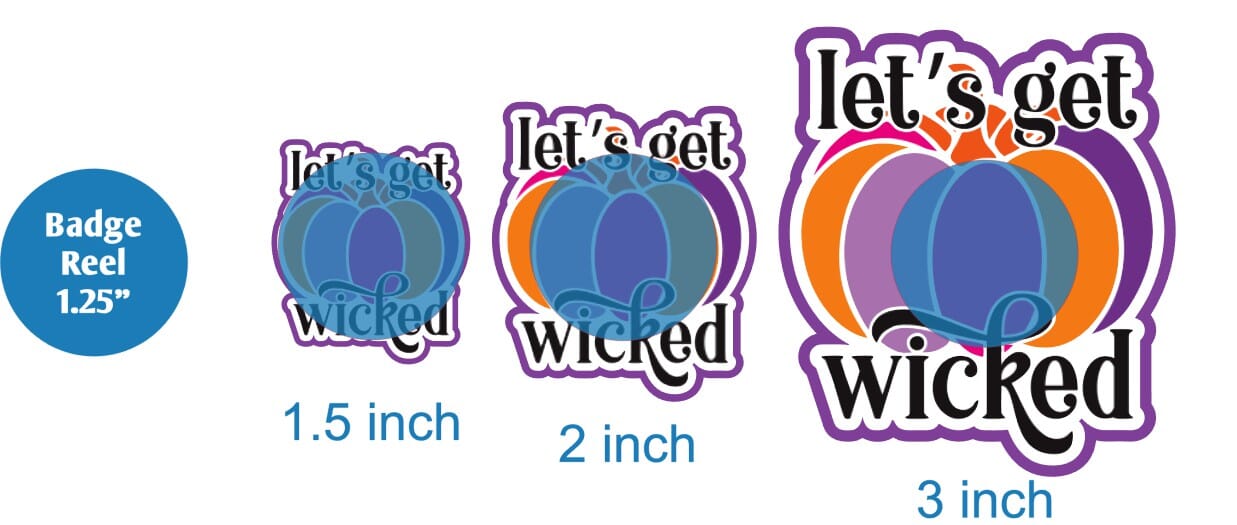 Let's Get Wicked - DECAL AND ACRYLIC SHAPE #DA0171