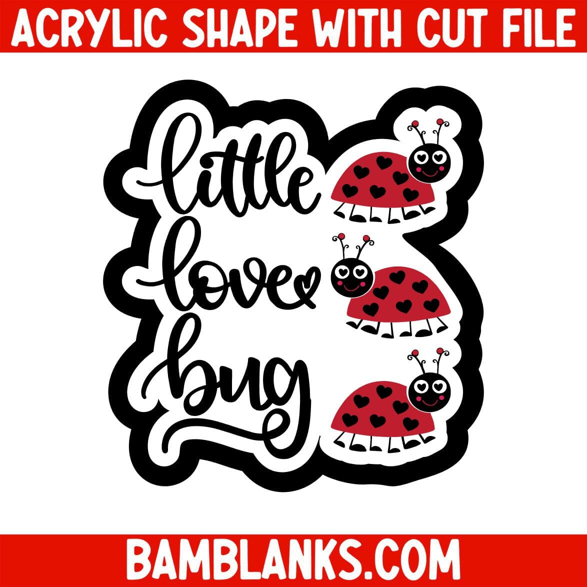 Little Love Bug 3 - Acrylic Shape #2267