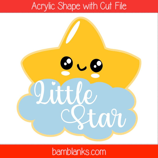 Little Star - Acrylic Shape #1377