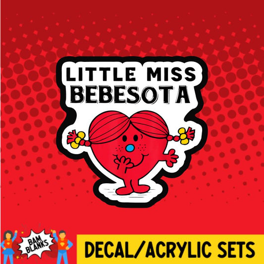 LM Bebesota - DECAL AND ACRYLIC SHAPE #DA0399