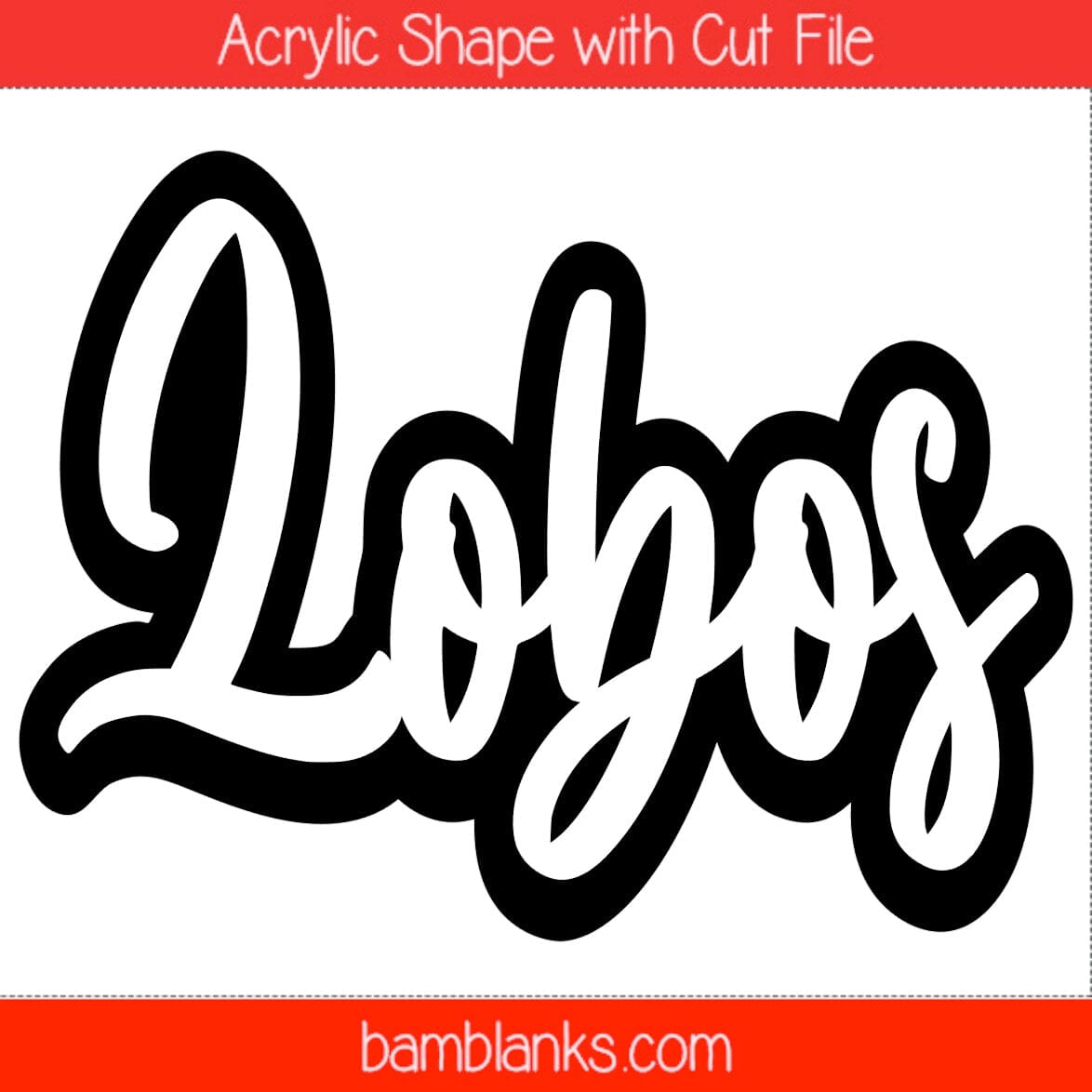 Lobos - Acrylic Shape #1529