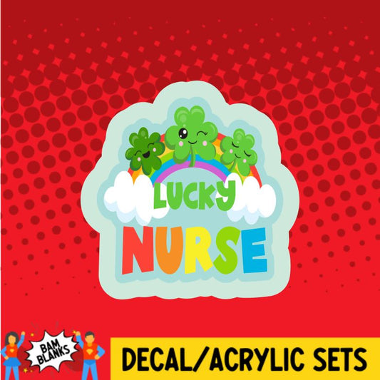 Lucky Nurse - DECAL AND ACRYLIC SHAPE #DA0628