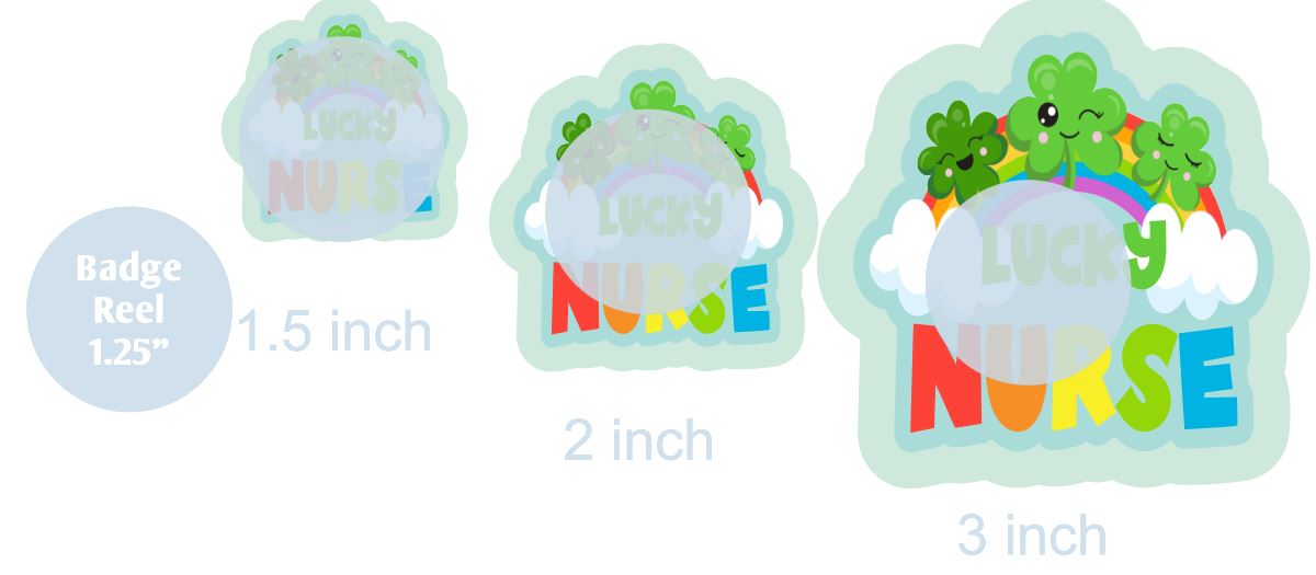 Lucky Nurse - DECAL AND ACRYLIC SHAPE #DA0628