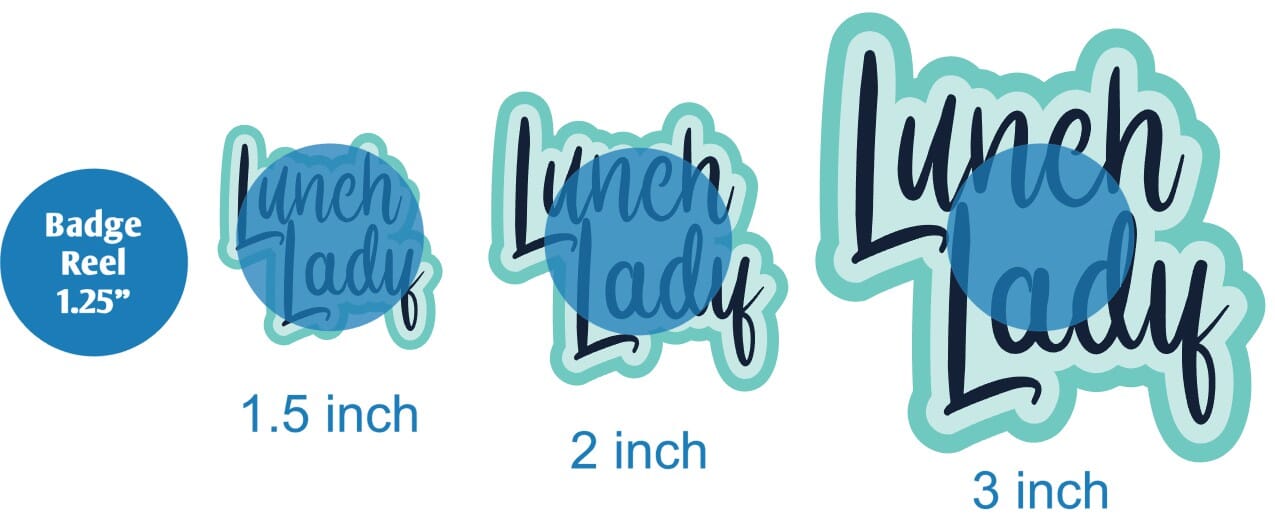 Lunch Lady - DECAL AND ACRYLIC SHAPE #DA0364