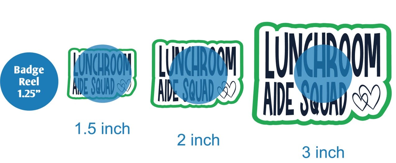 Lunchroom Aide Squad - DECAL AND ACRYLIC SHAPE #DA0366