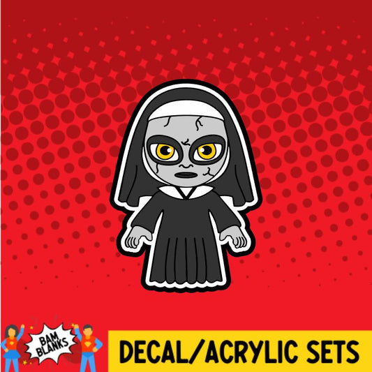 Nun - DECAL AND ACRYLIC SHAPE #DA0178