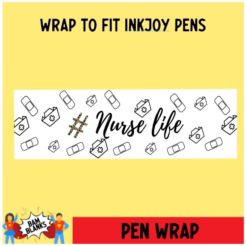 #Nurse life - PEN WRAP #PW0005