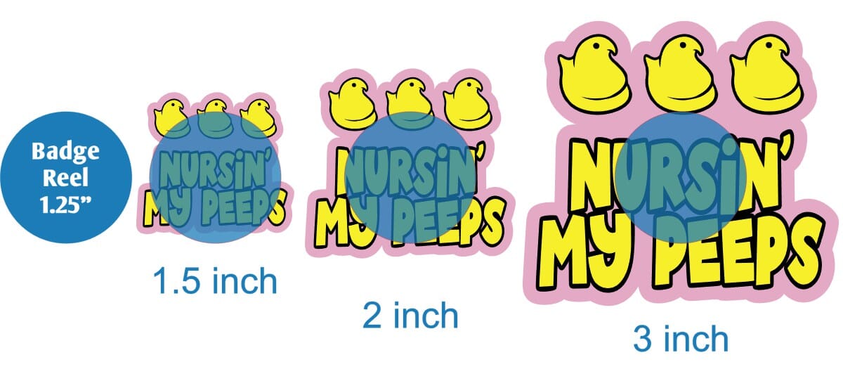 Nursin My Peeps - Acrylic Shape #2003