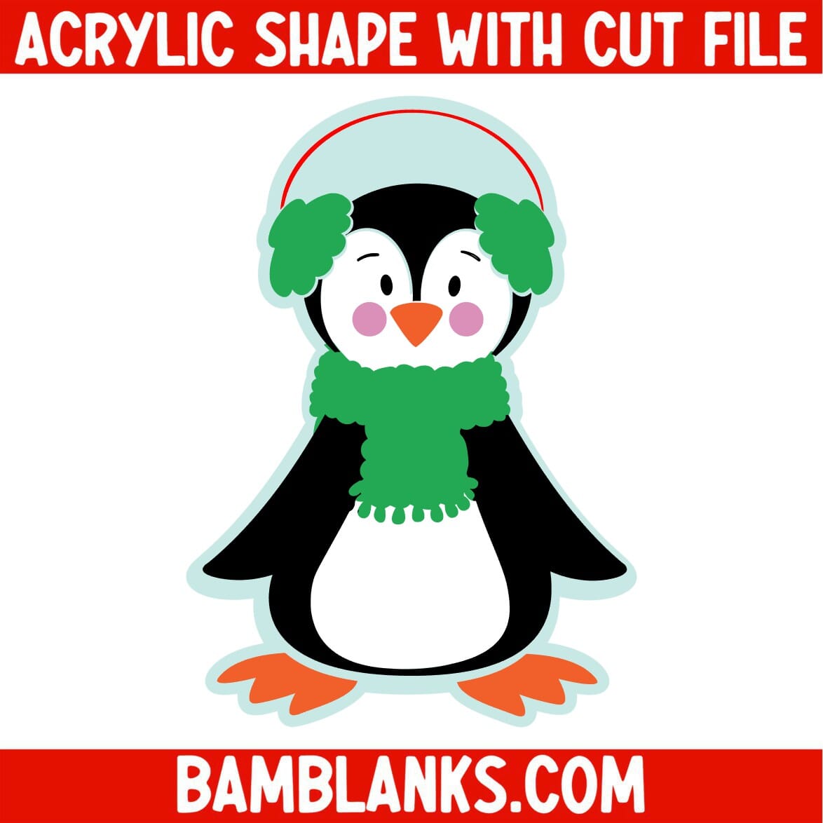 Penguin 2 - Acrylic Shape #1059