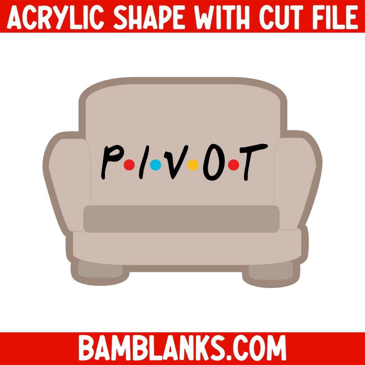 Pivot Couch - Acrylic Shape #1060