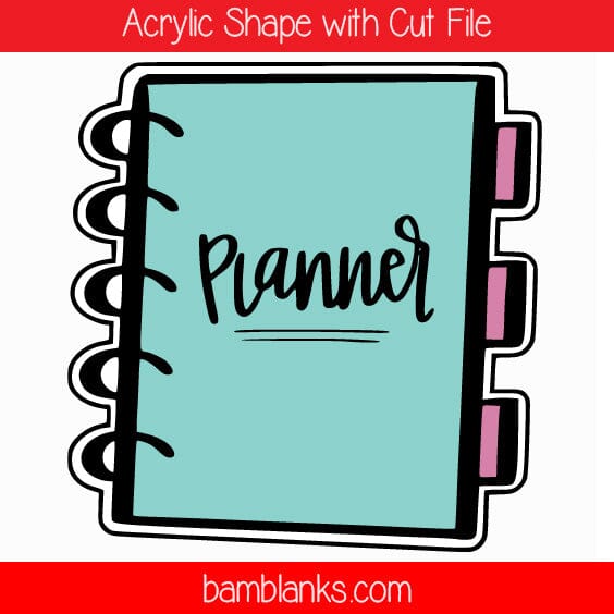 Planner - Acrylic Shape #336