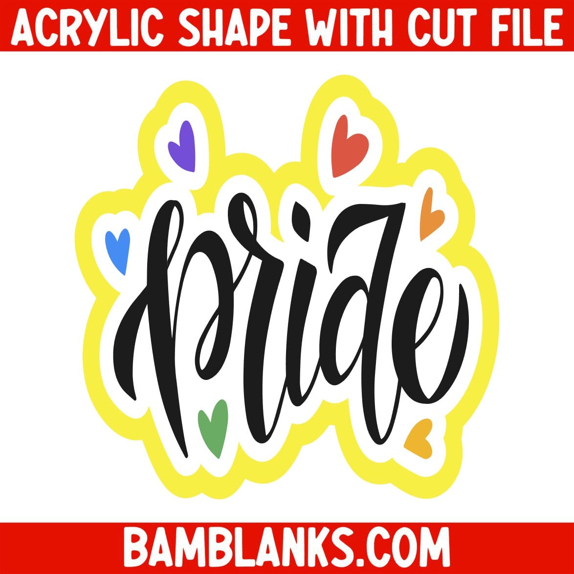 Pride 2 - Acrylic Shape #2065