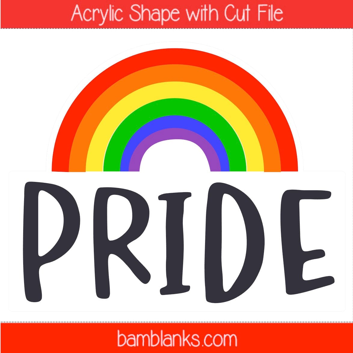 Pride - Acrylic Shape #398