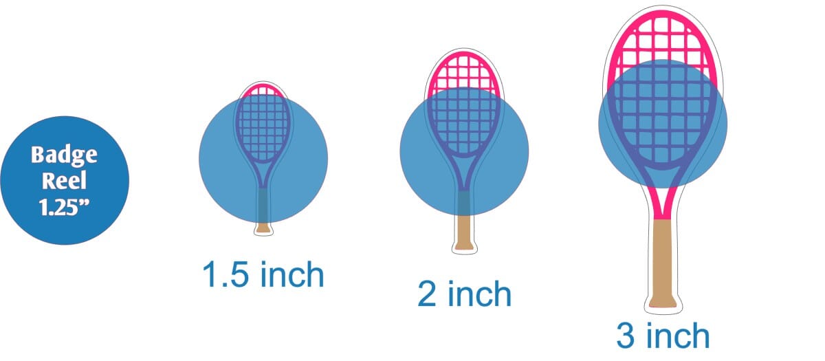 Racket - Acrylic Shape #047