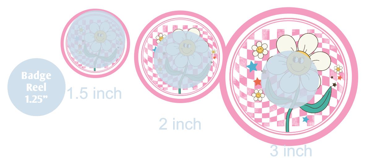 Retro Daisy - DECAL AND ACRYLIC SHAPE #DA0790